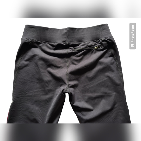 Asics women's performance active run capri gray pink size M - Picture 6 of 9